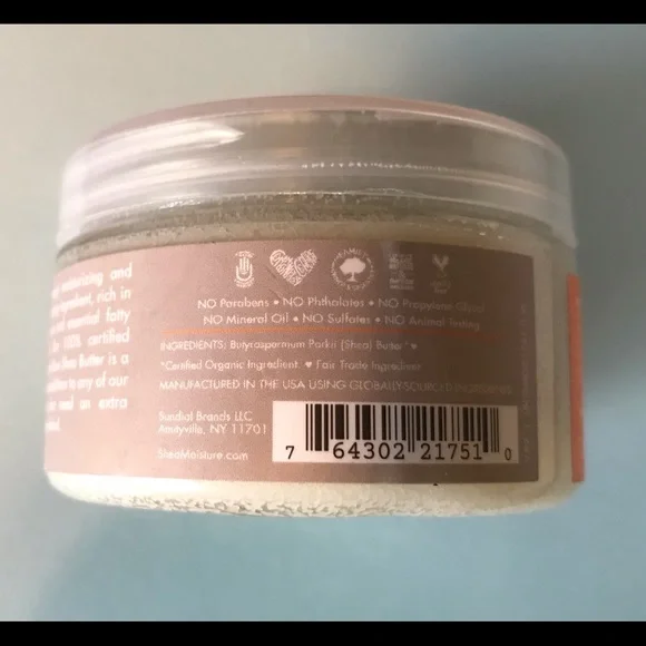 Raw Organic Shea Butter- Pure. Beauty Hack by Shea Moisture. 3.2 oz - Picture 3 of 4